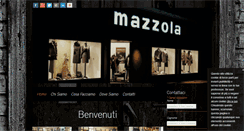 Desktop Screenshot of abbigliamentomazzola.com